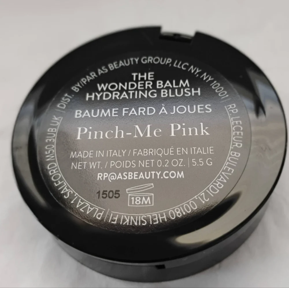 Laura Geller The Wonder Balm Hydrating Blush Shade 'Pinch Me Pink'- NWT
